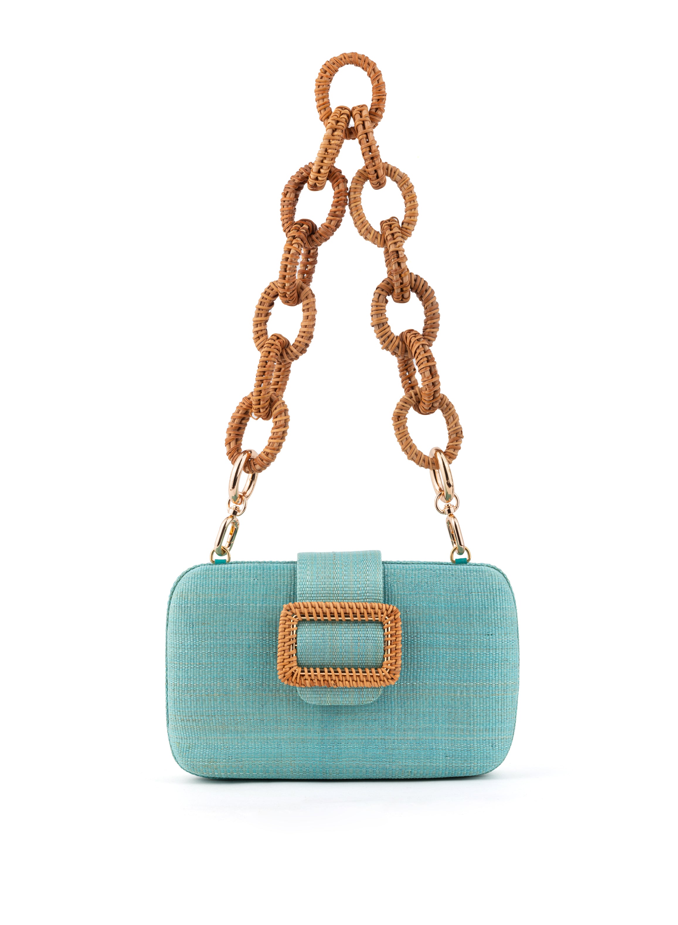 Gustoko Elena Clutch - Aqua