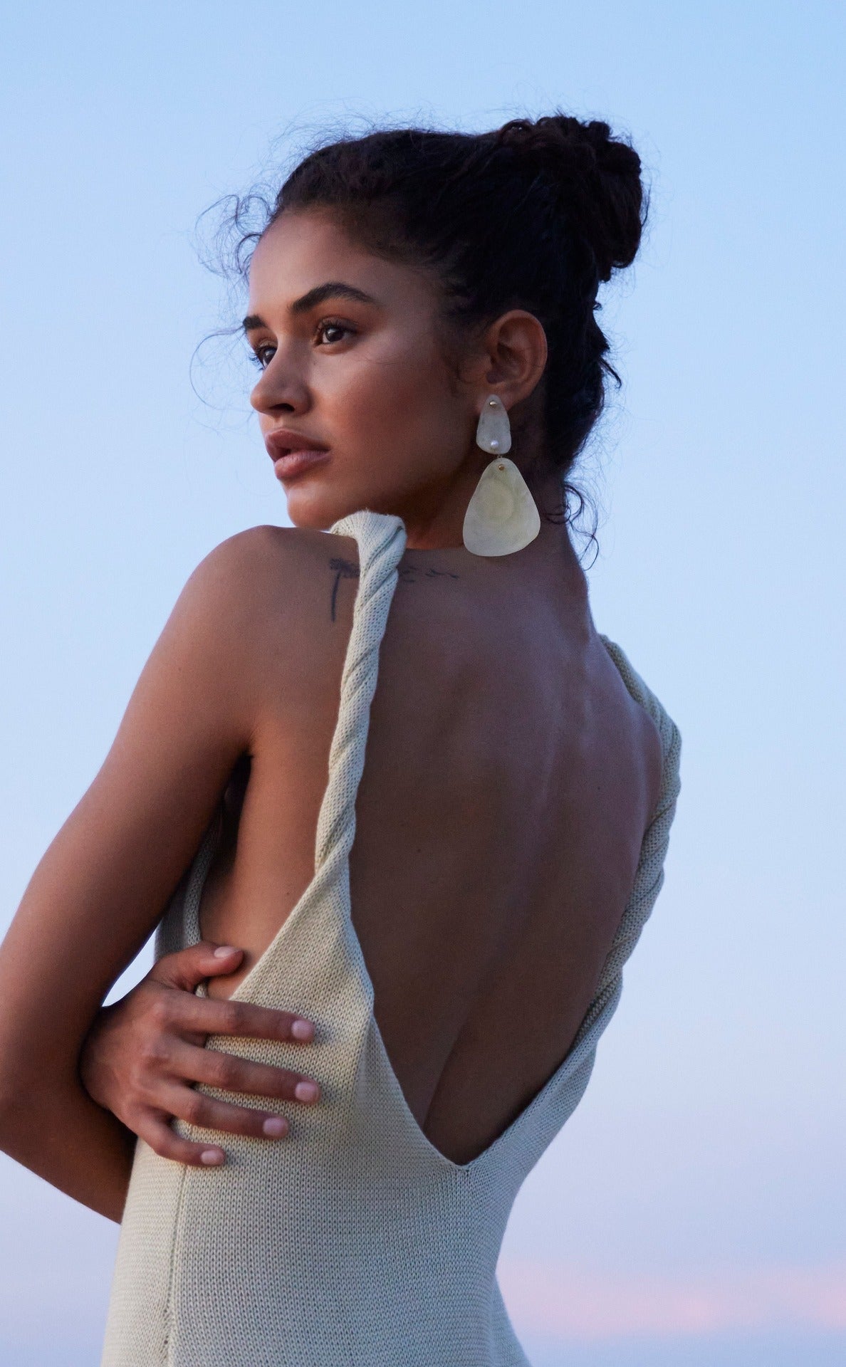 Senso Earrings | pistachio