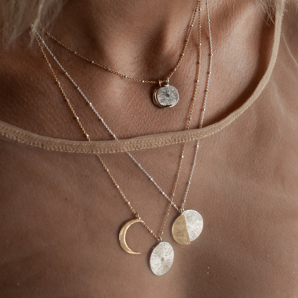 Solstice Necklace / silver