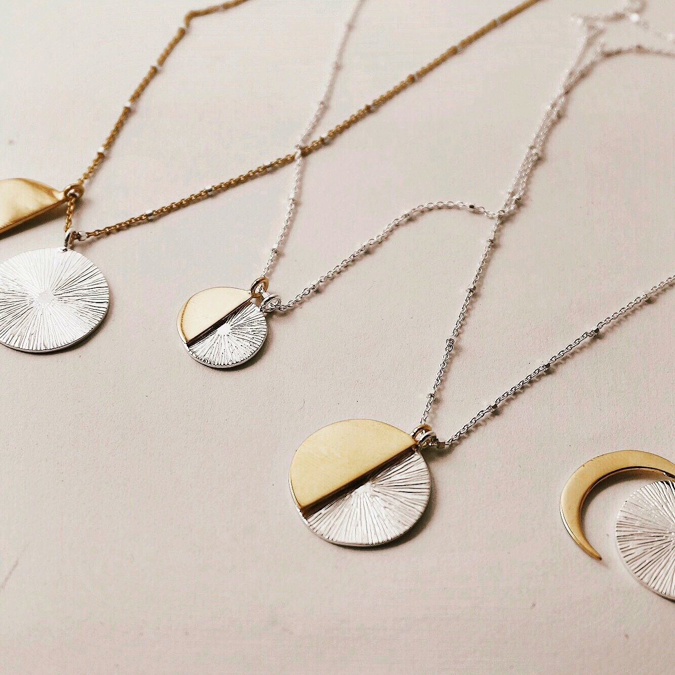 Solstice Necklace / silver