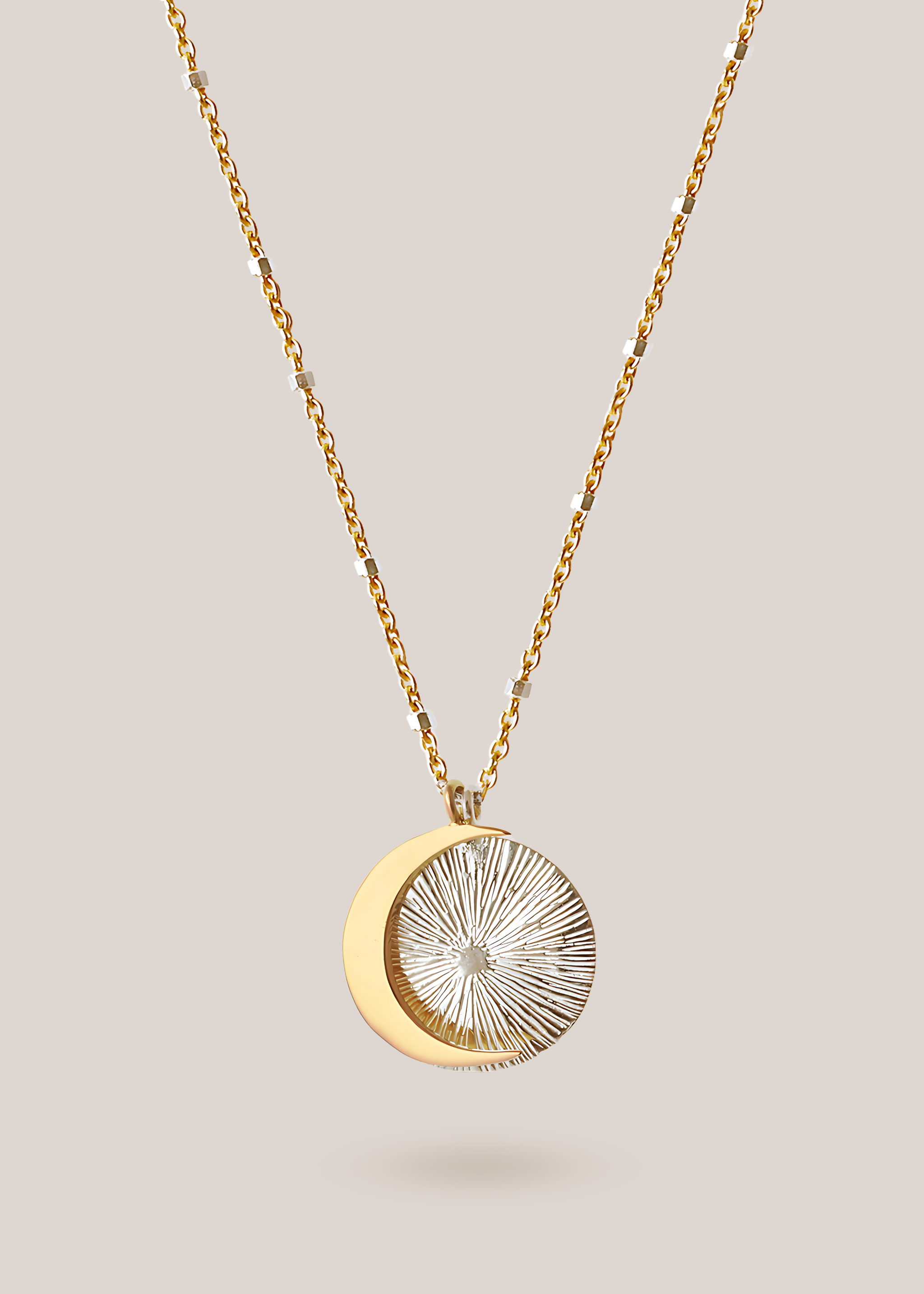 Eclipse Necklace / gold