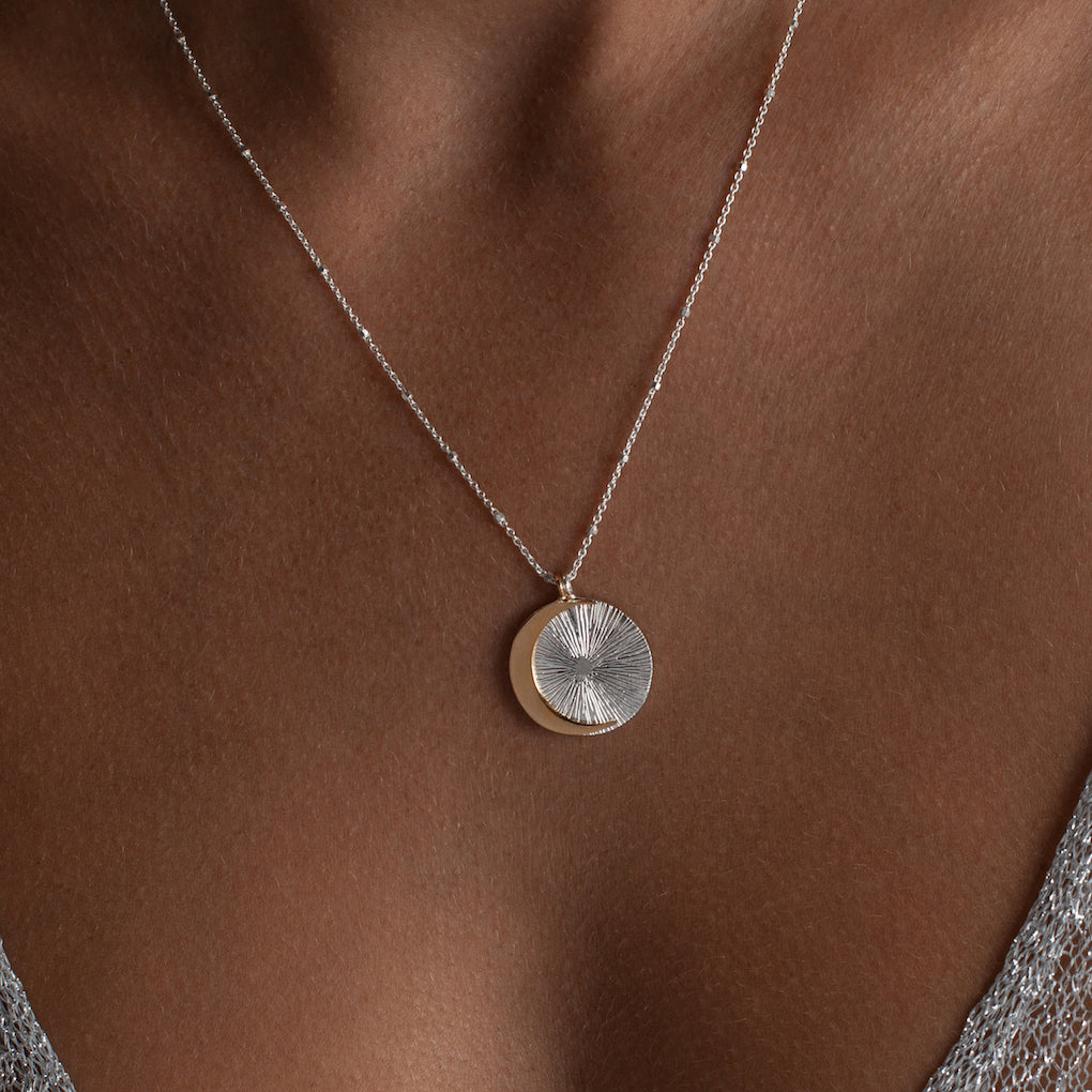 Eclipse Necklace / silver