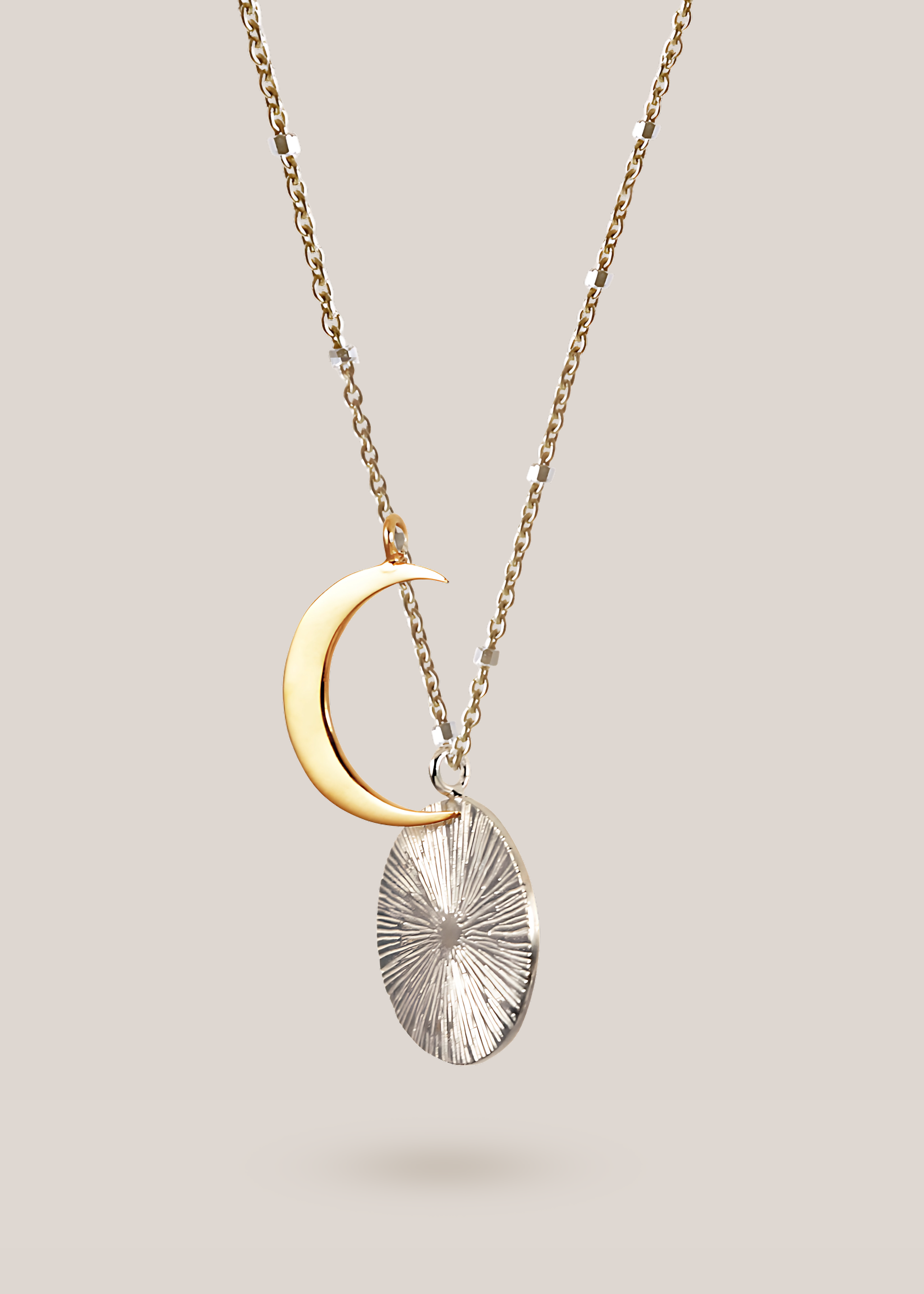 Eclipse Necklace / silver