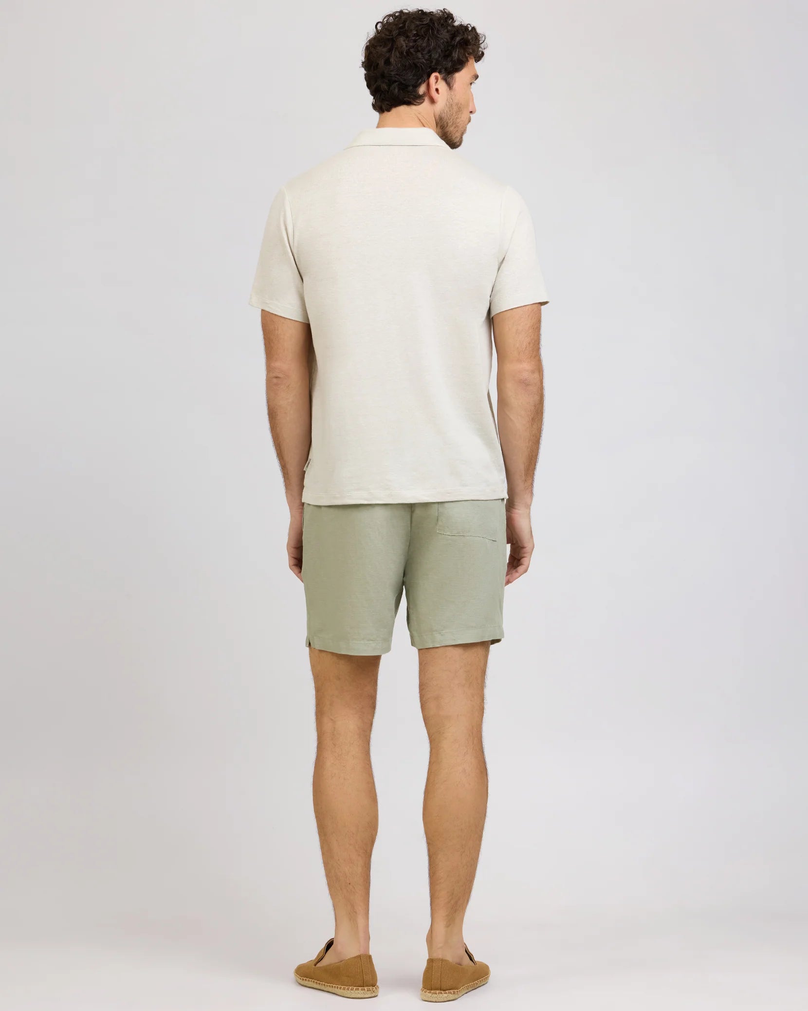 Onia Air Linen Pull-on Short 6"