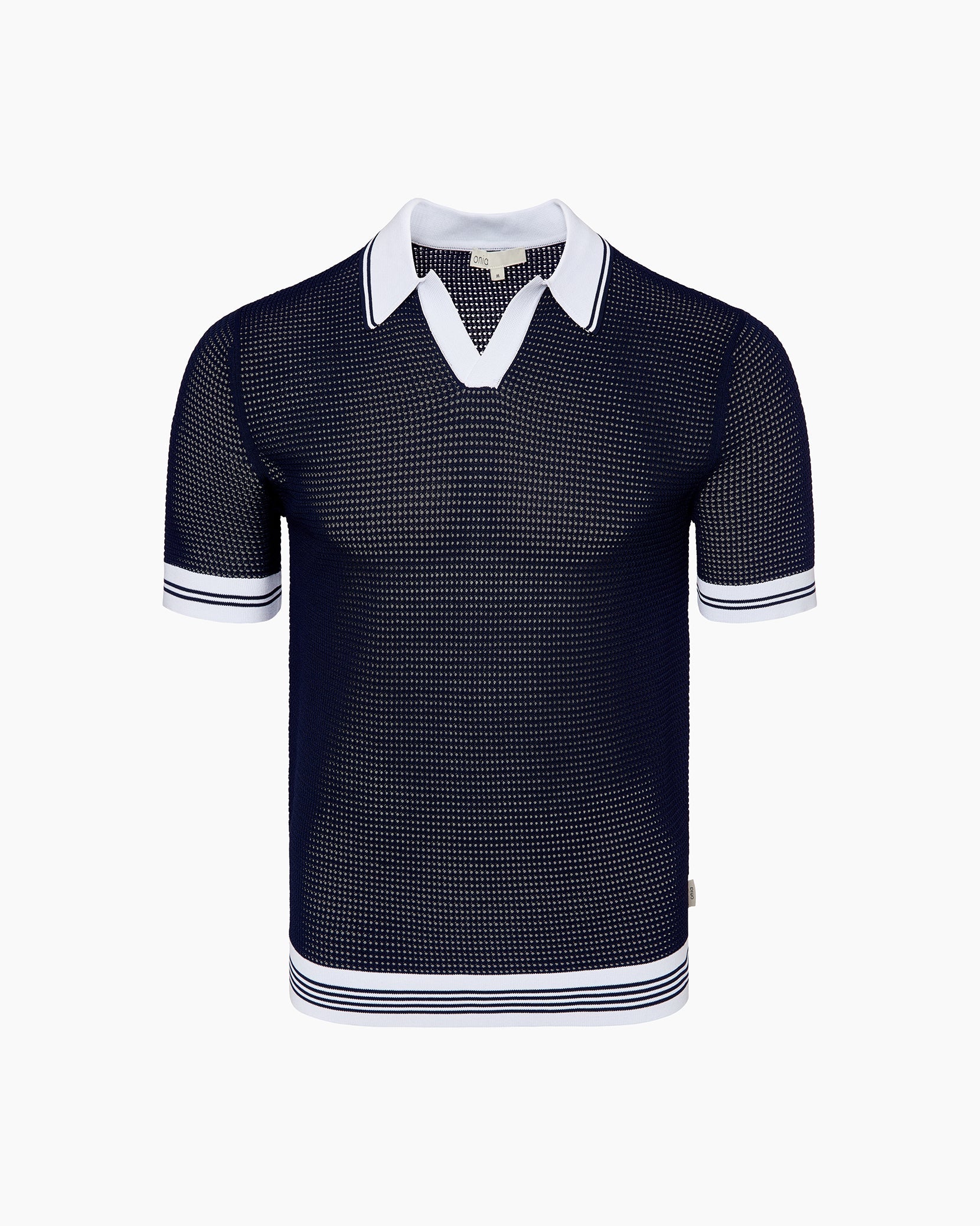 Mesh Knit Polo