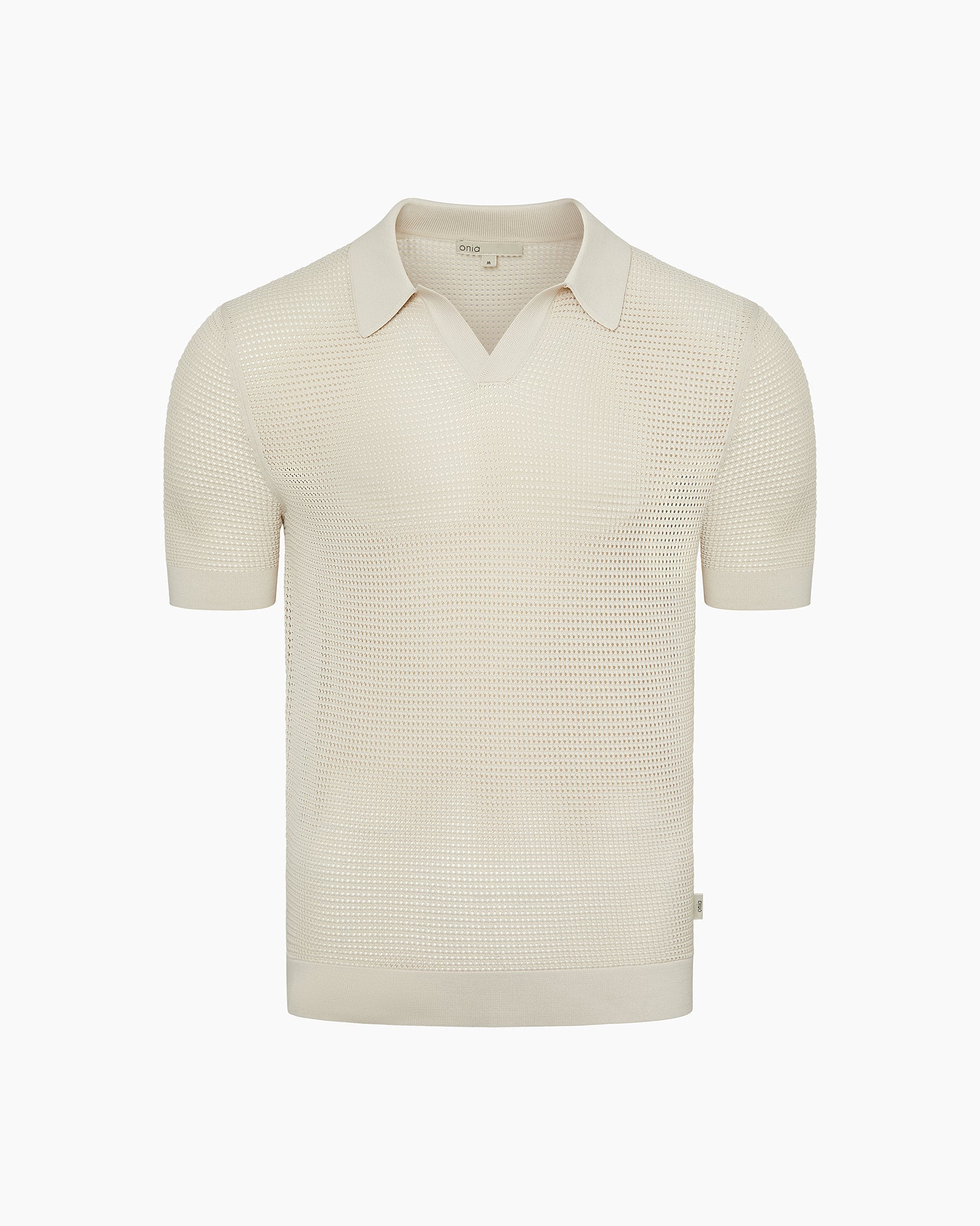 Mesh Knit Polo