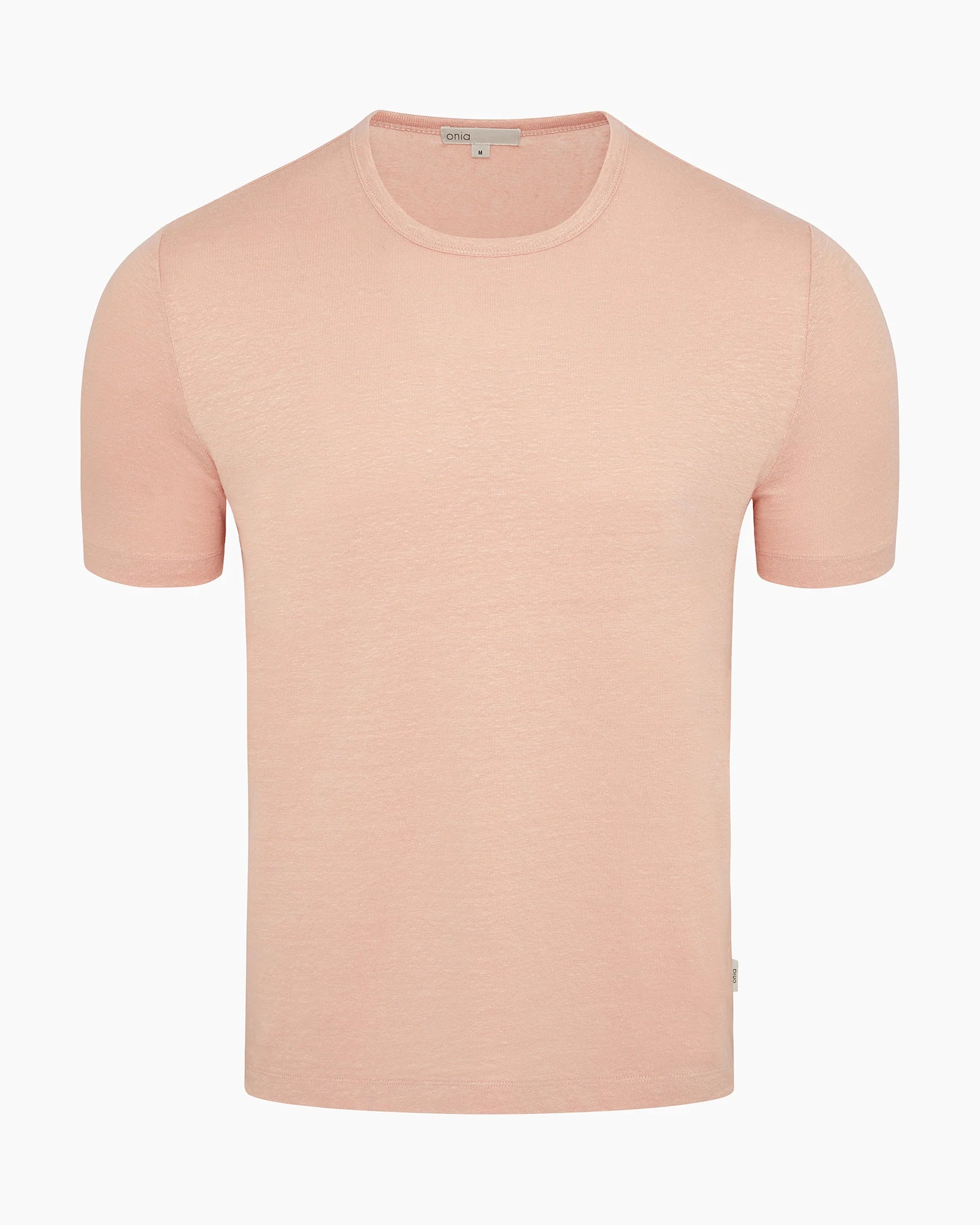 Onia Stretch Linen Crewneck Tee