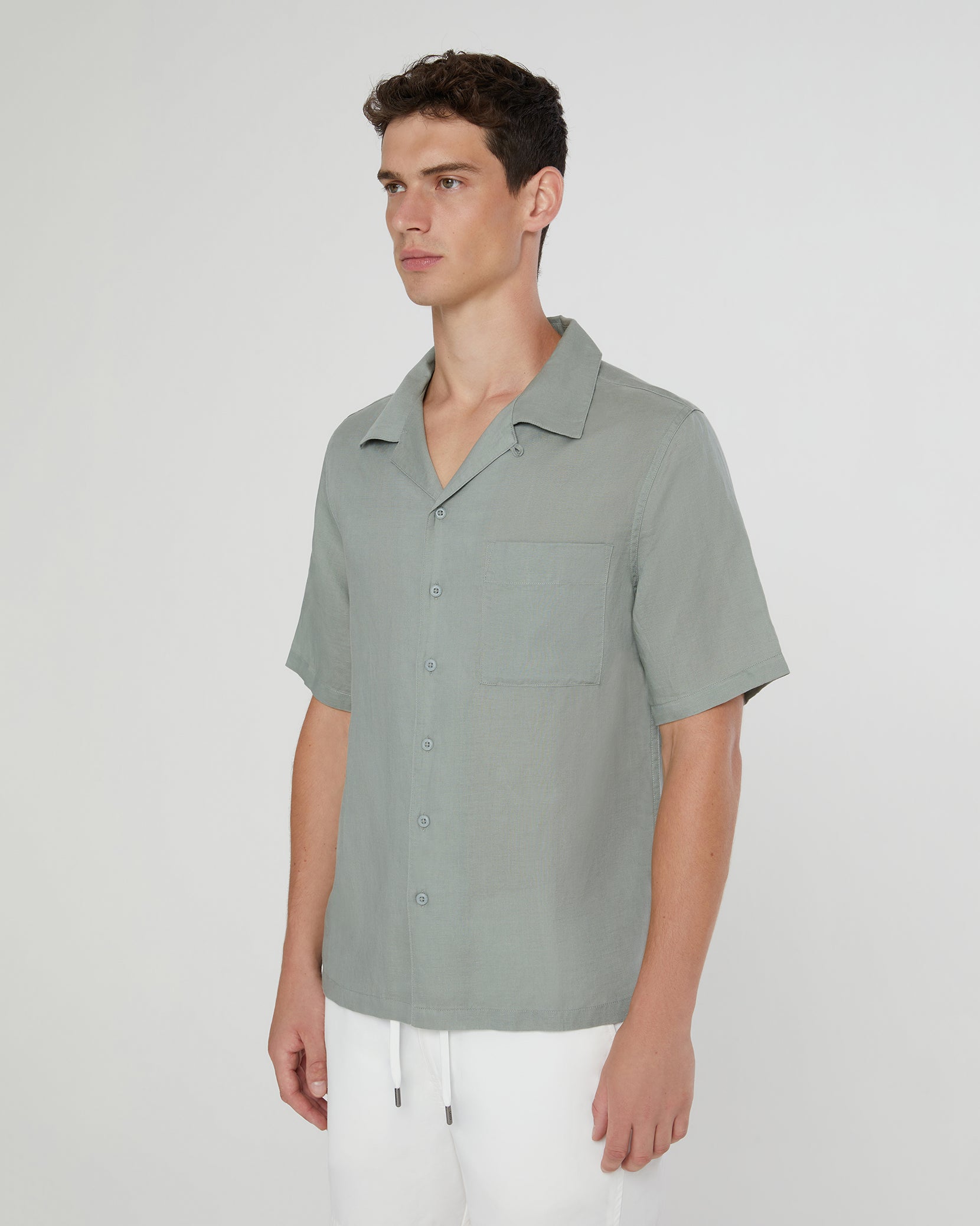 Air Linen Convertible Vacation Shirt