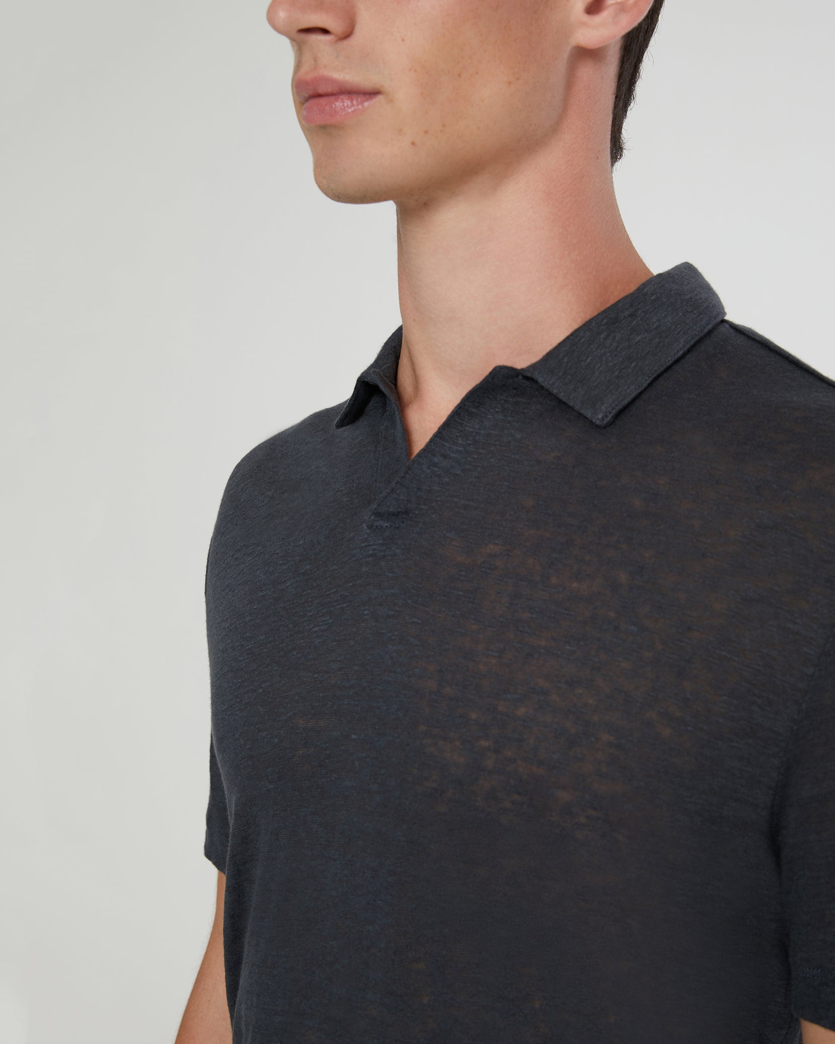 Shaun Linen Polo