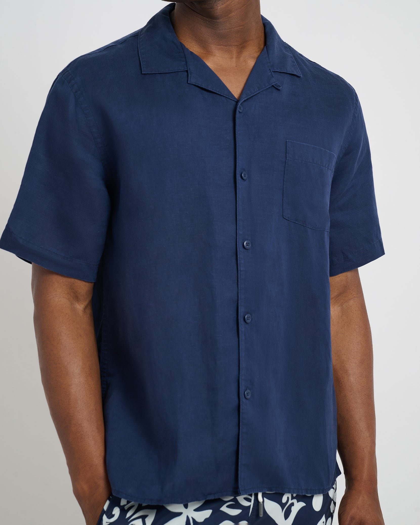 Air Linen Convertible Vacation Shirt