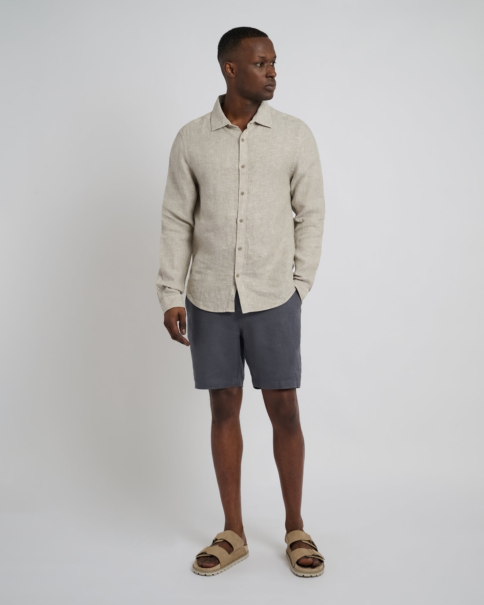 Linen Slim Fit Shirt