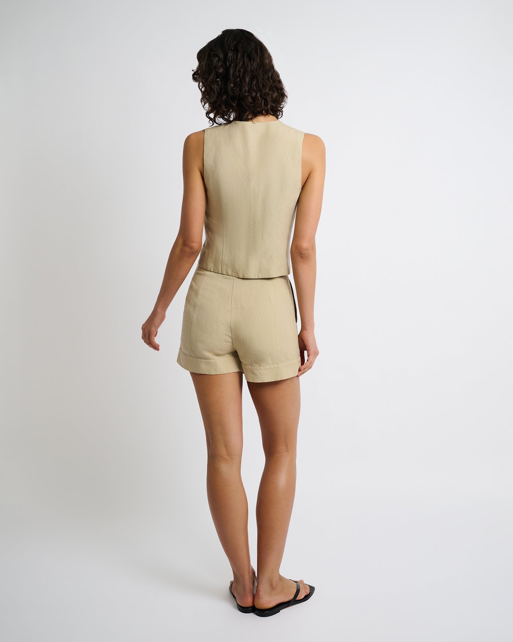 Air Linen Trouser Short