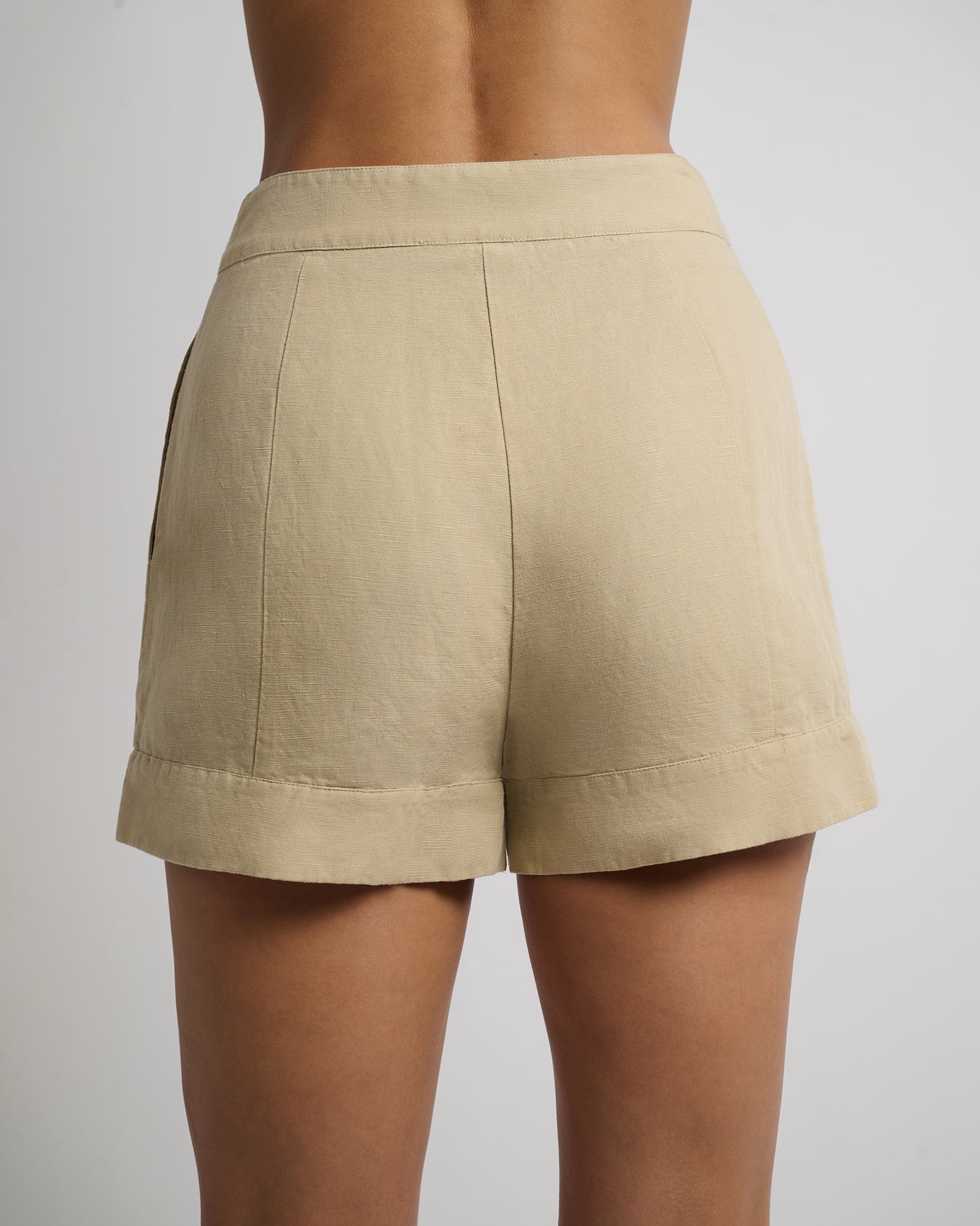 Air Linen Trouser Short