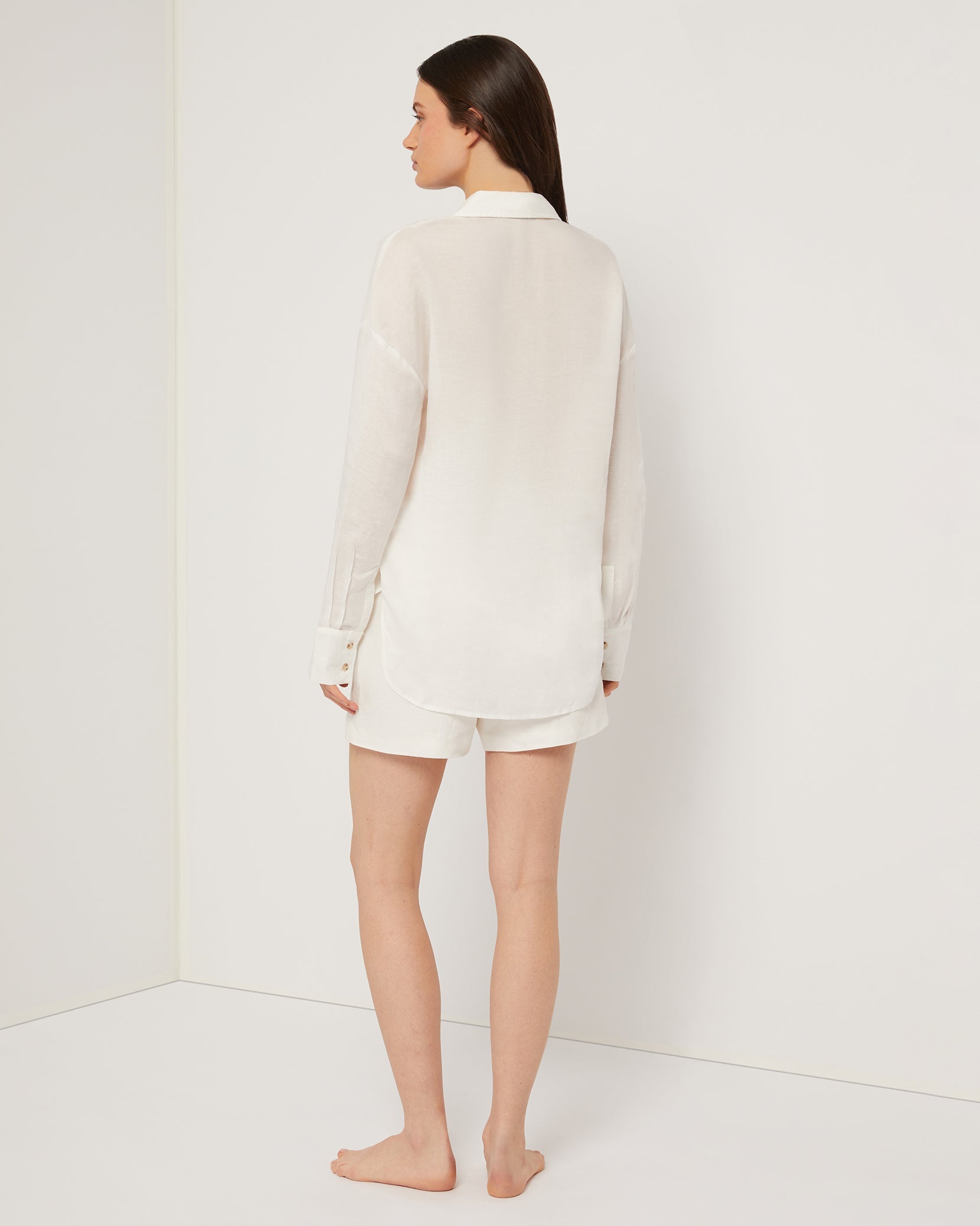 Air Linen Boyfriend Shirt