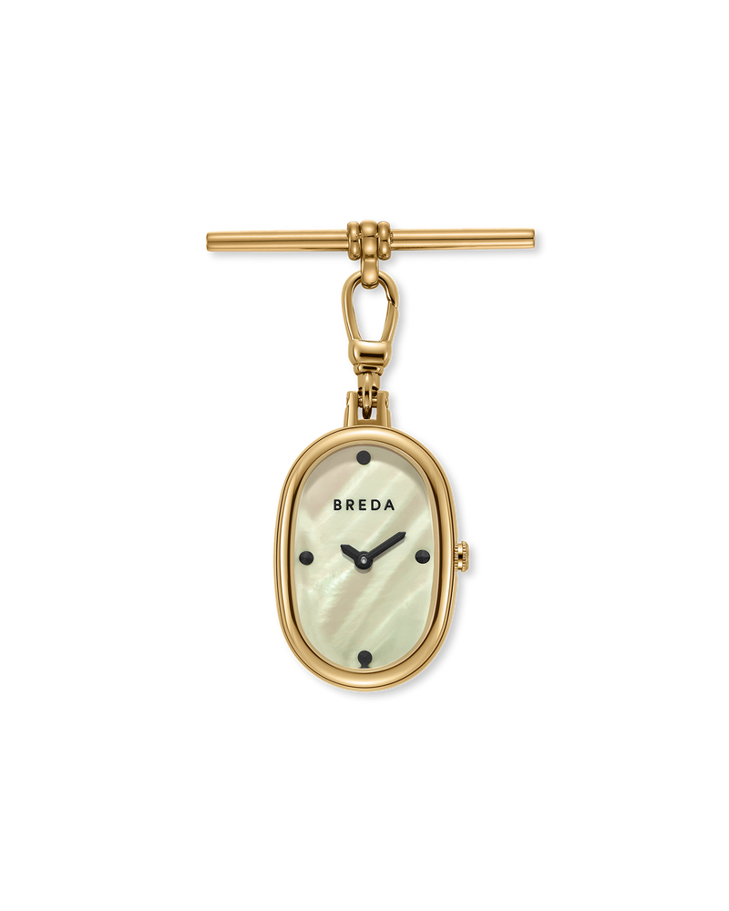 Jane Time Charm - Gold / Champagne