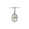 Jane Time Charm - Silver / Ivory