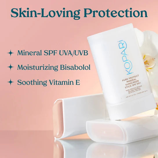 Kopari Pure Protect Mineral Sunscreen Stick SPF 50+