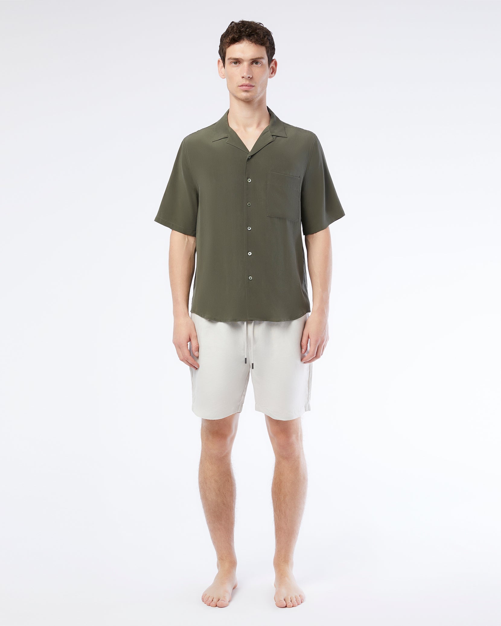 Air Linen Pull-on Short 6"