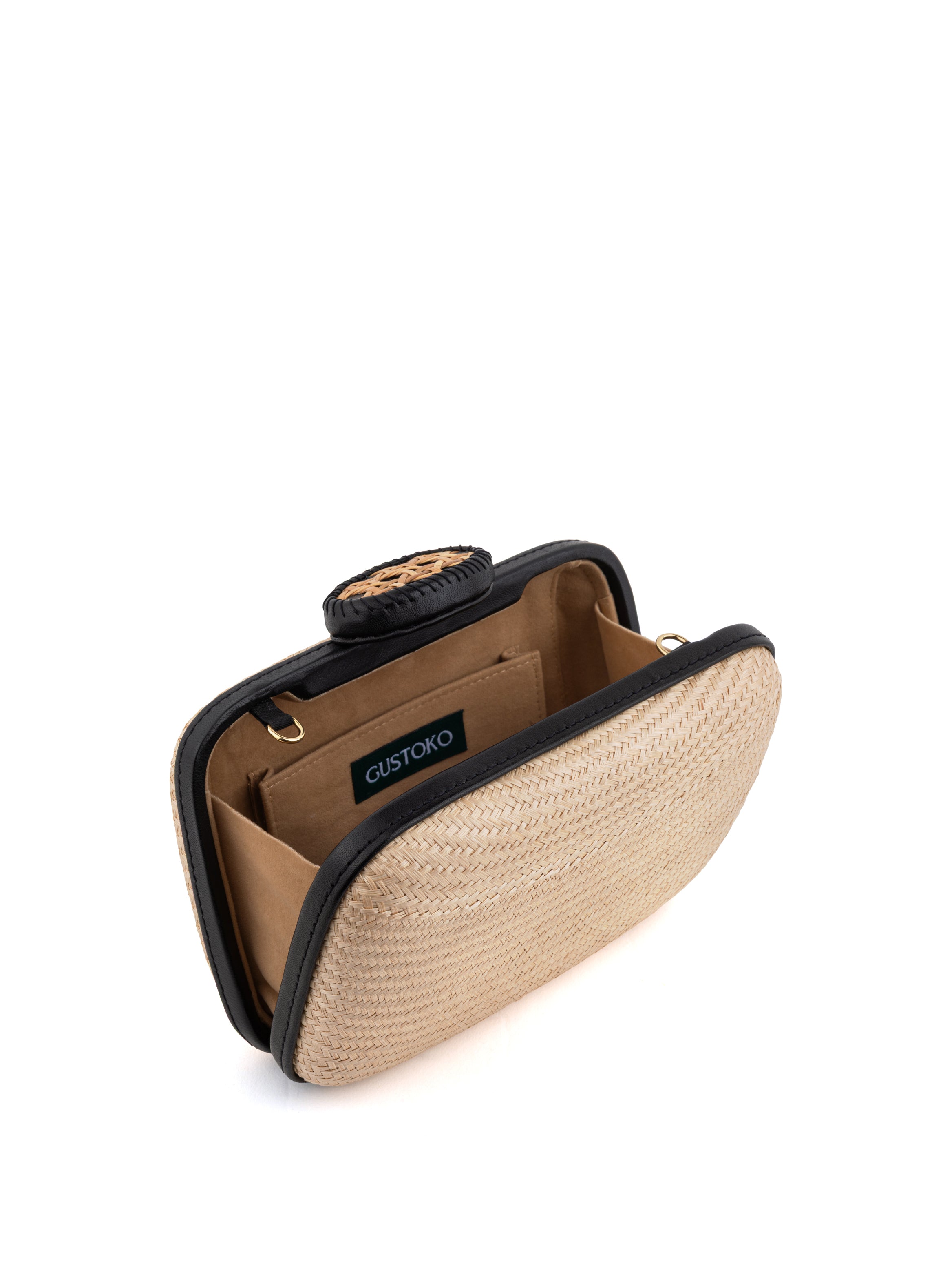Gustoko Classic Eden Clutch - Natural