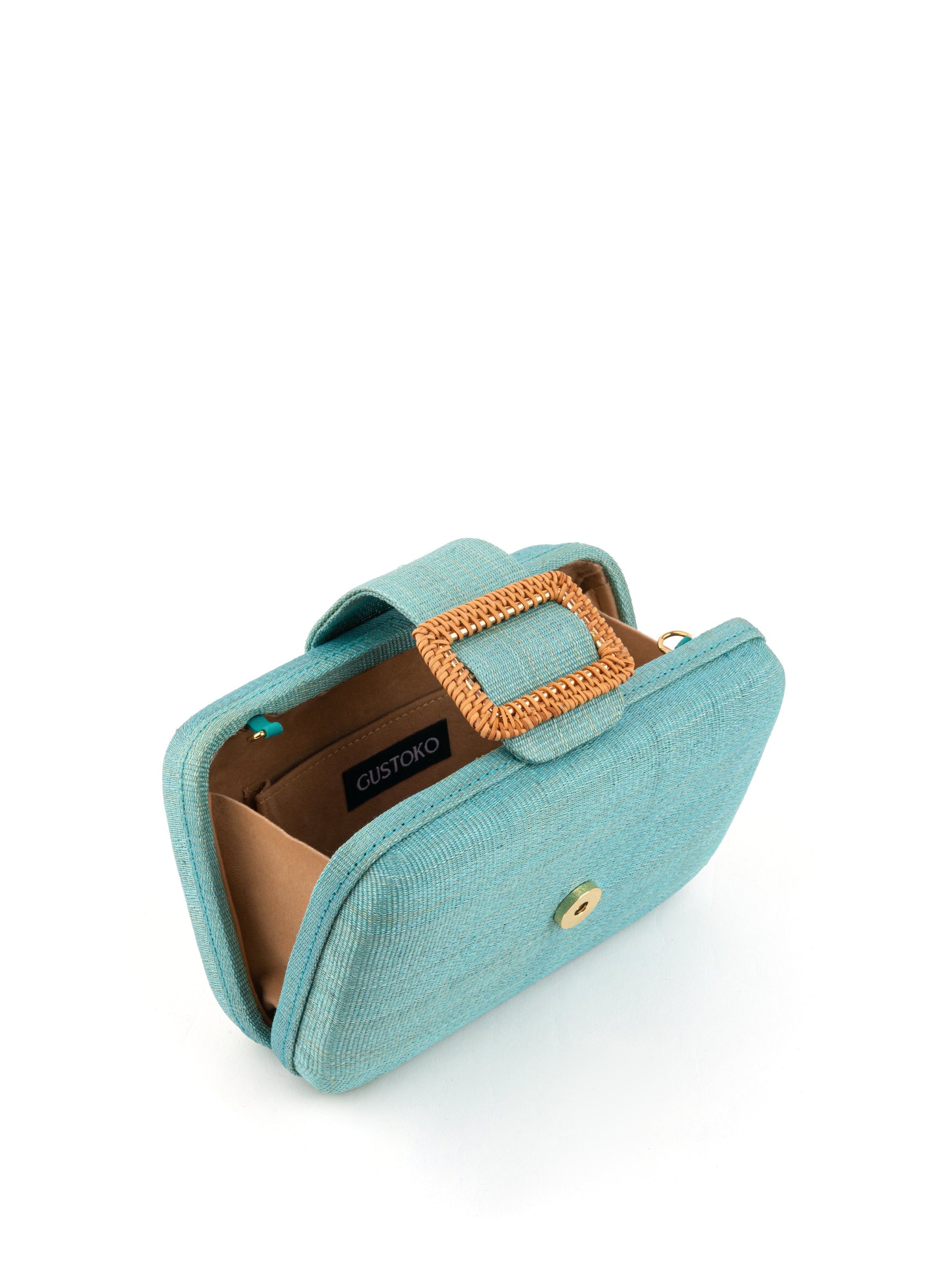 Gustoko Elena Clutch - Aqua