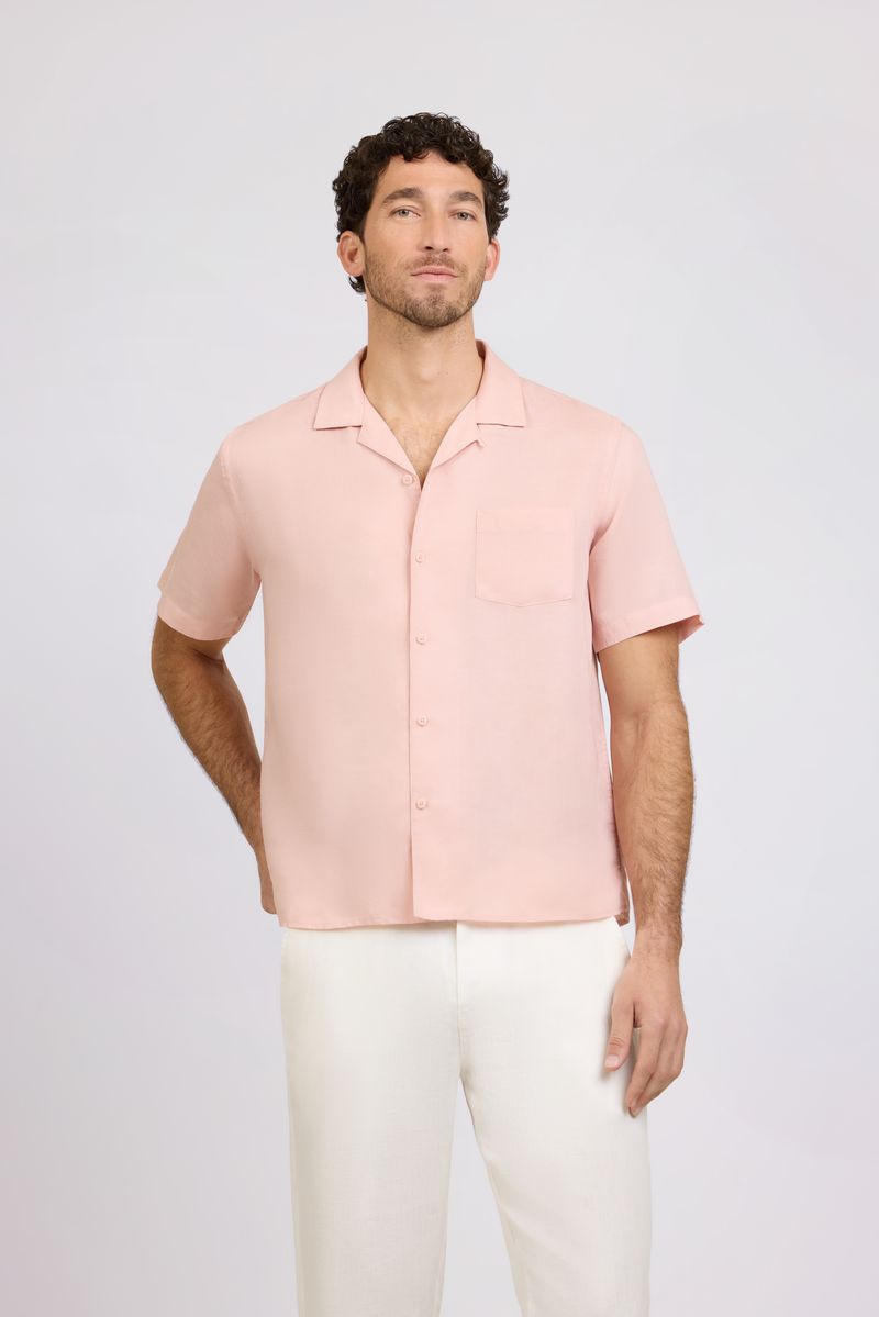 Onia Air Linen Convertible Vacation Shirt