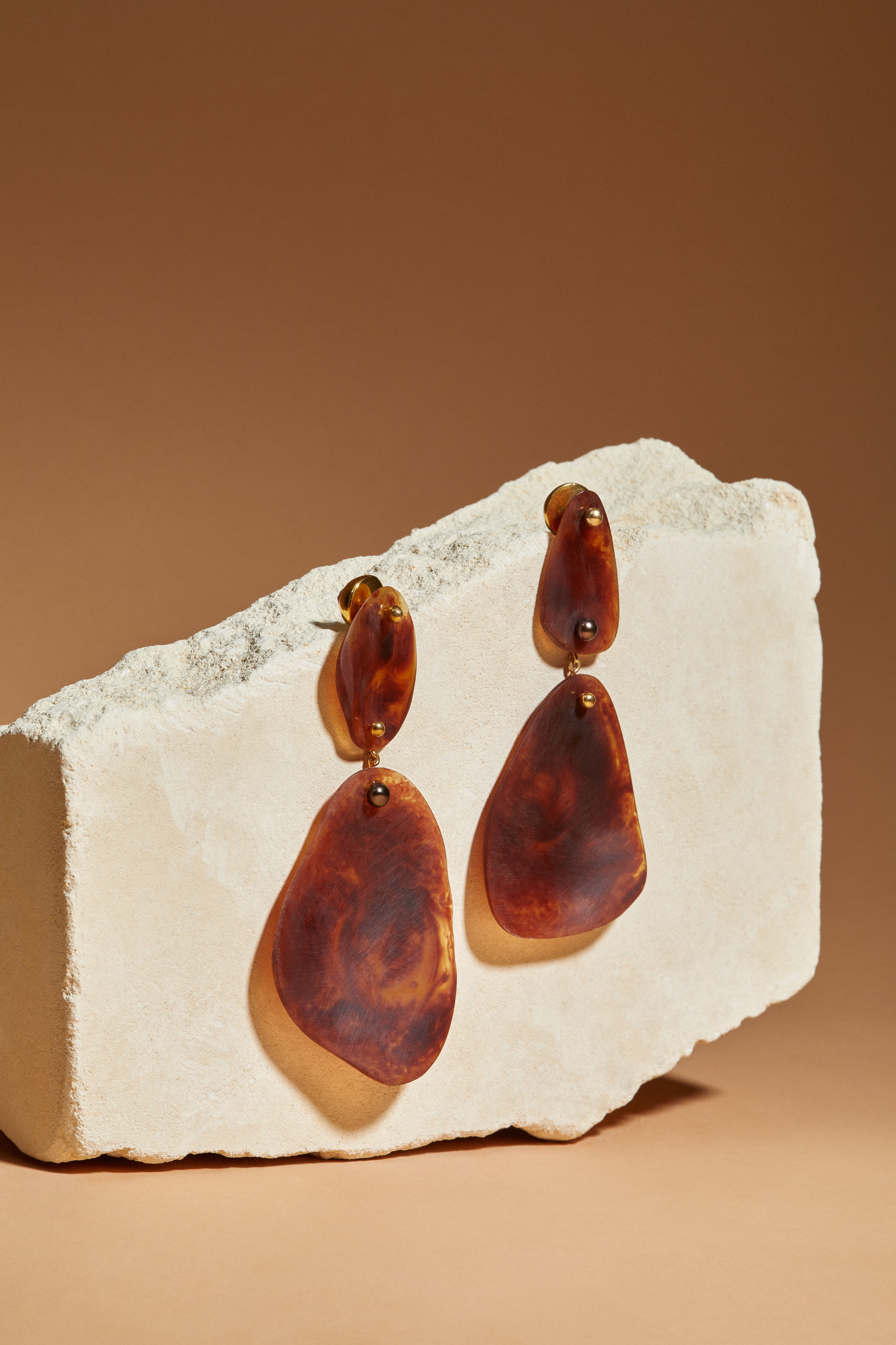 Senso Earrings | tortoise