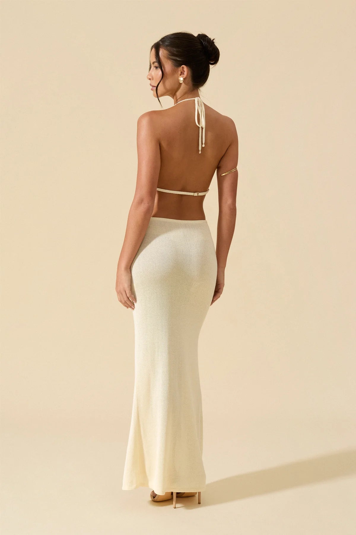 Flook Romah Dress Buttermilk