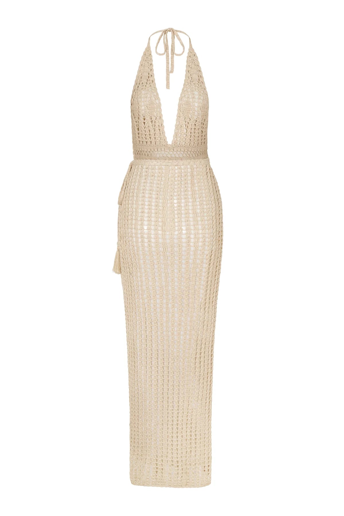 Flook Alora Crochet Wrap Dress