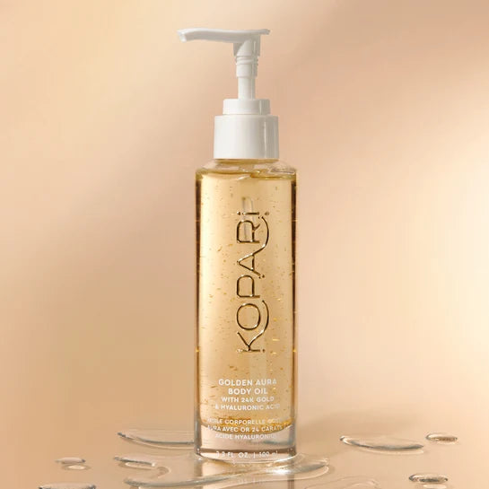Kopari Golden Aura Body Oil with 24K Gold & Hyaluronic Acid