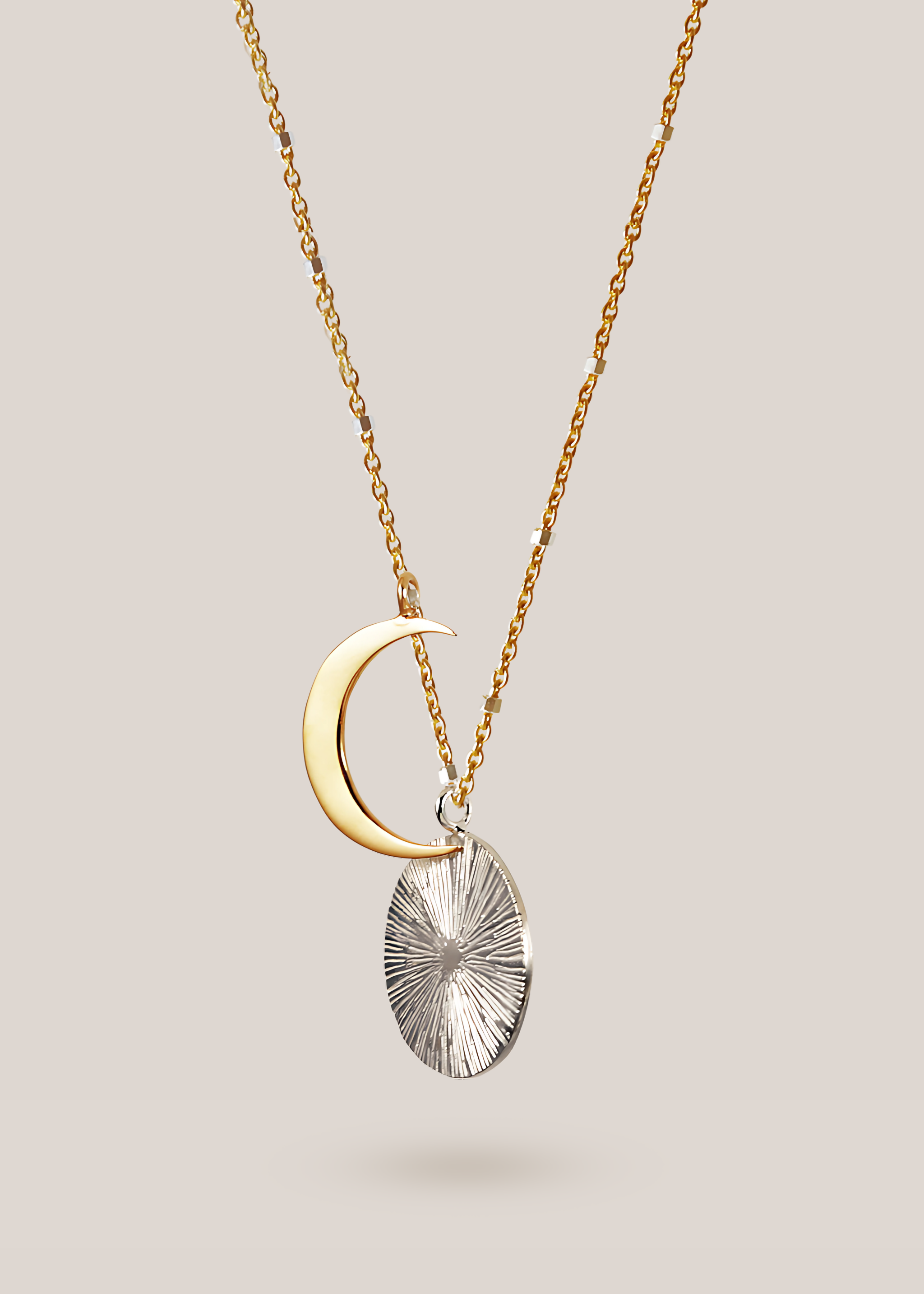 Eclipse Necklace / gold