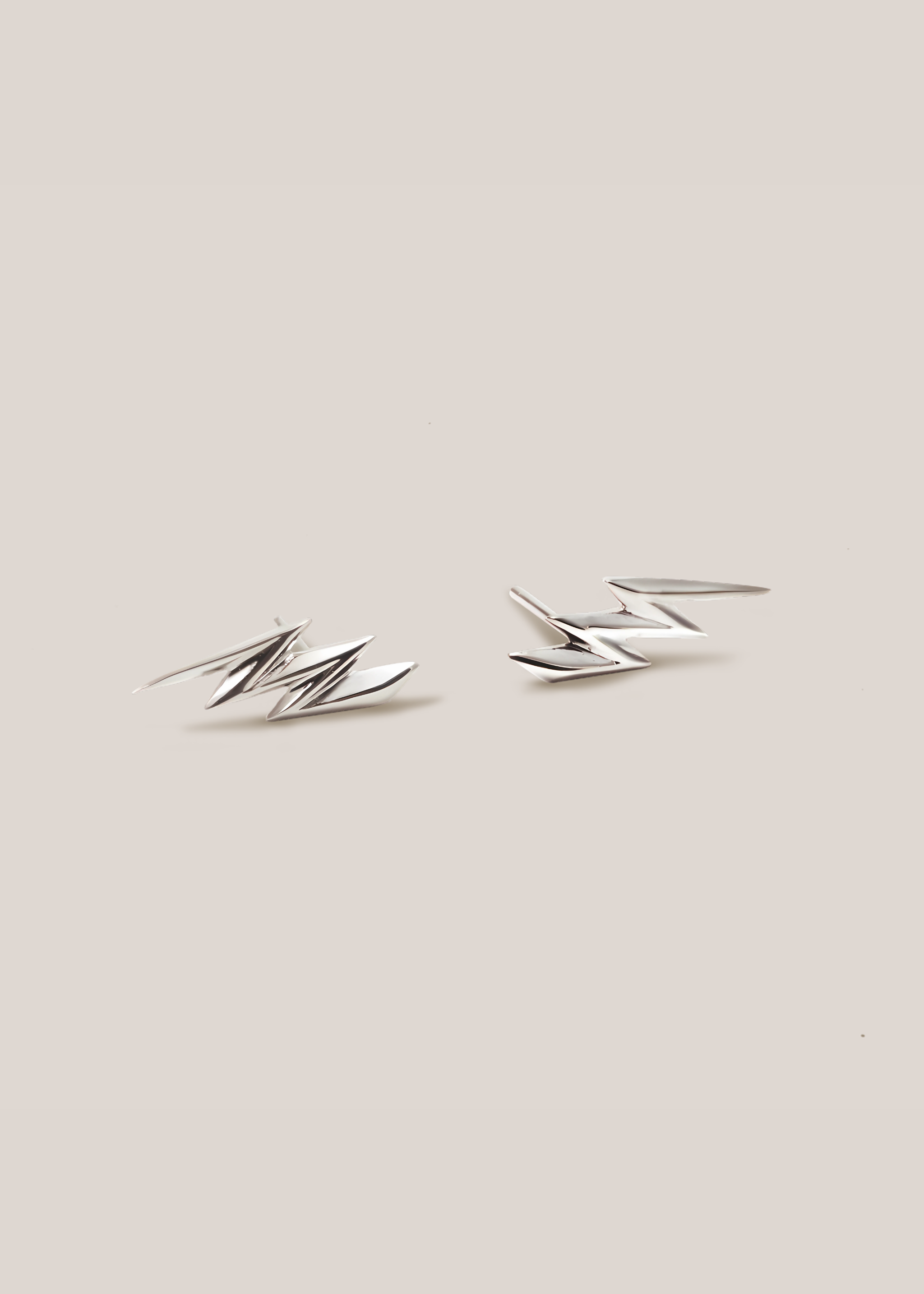 Lightening Studs / silver