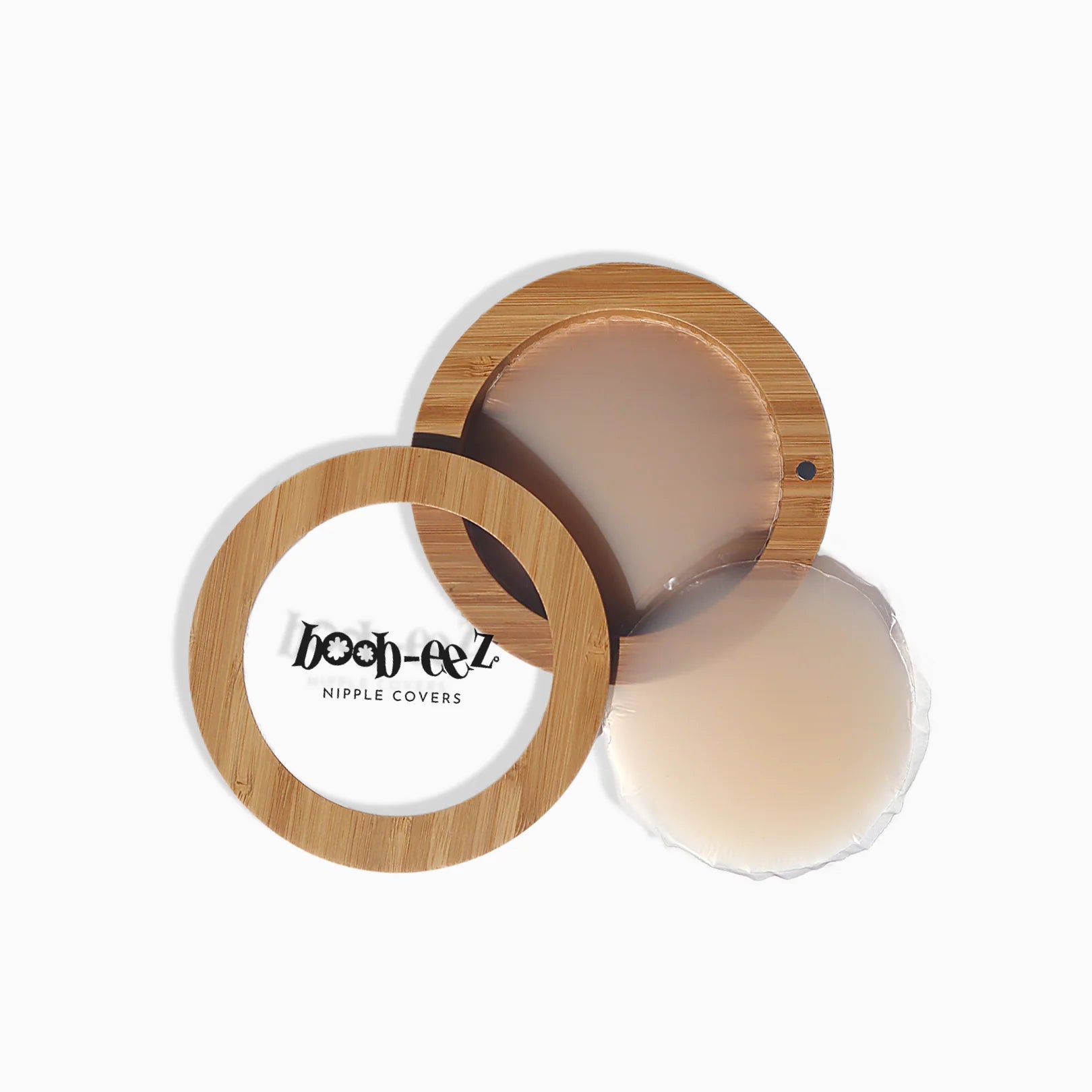 Boob-eez- Bamboo Compact + "Headlight" Hiders - 6cm