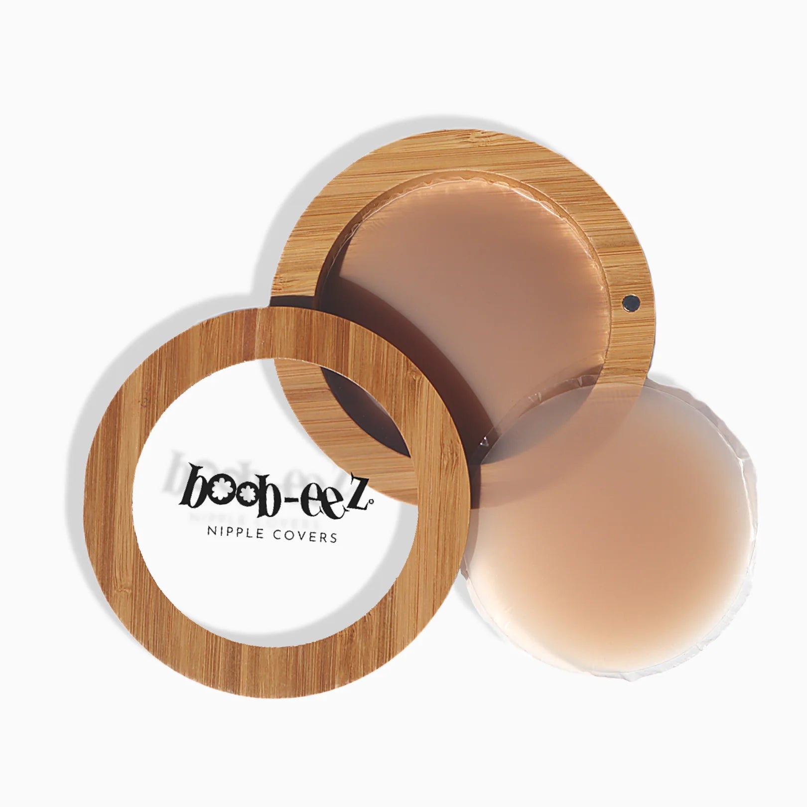 Boob-eez- Bamboo Compact + "Headlight" Hiders - 6cm