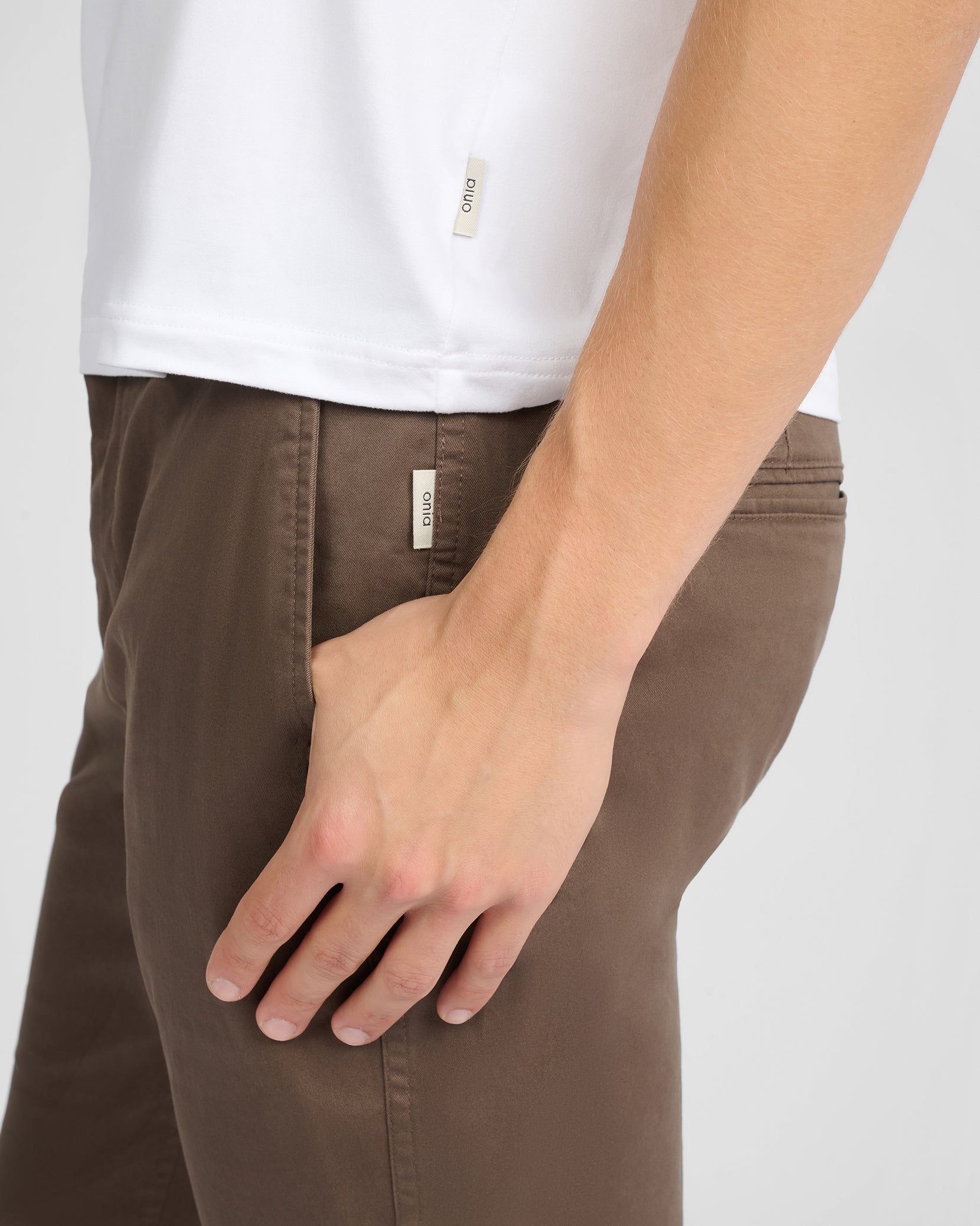 Onia Flat Front Stretch Chino Pant