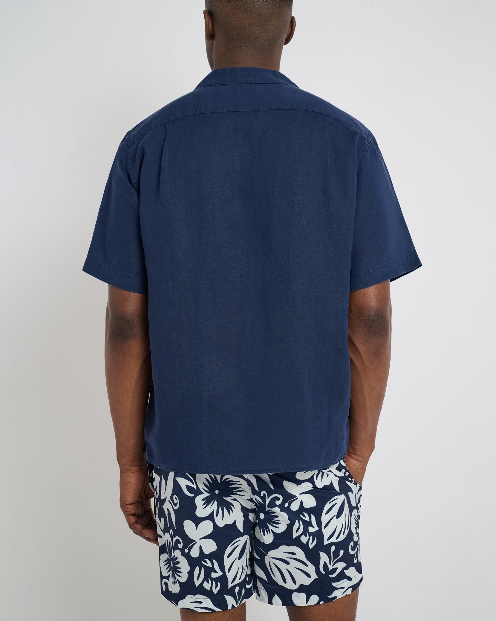 Onia Air Linen Convertible Vacation Shirt