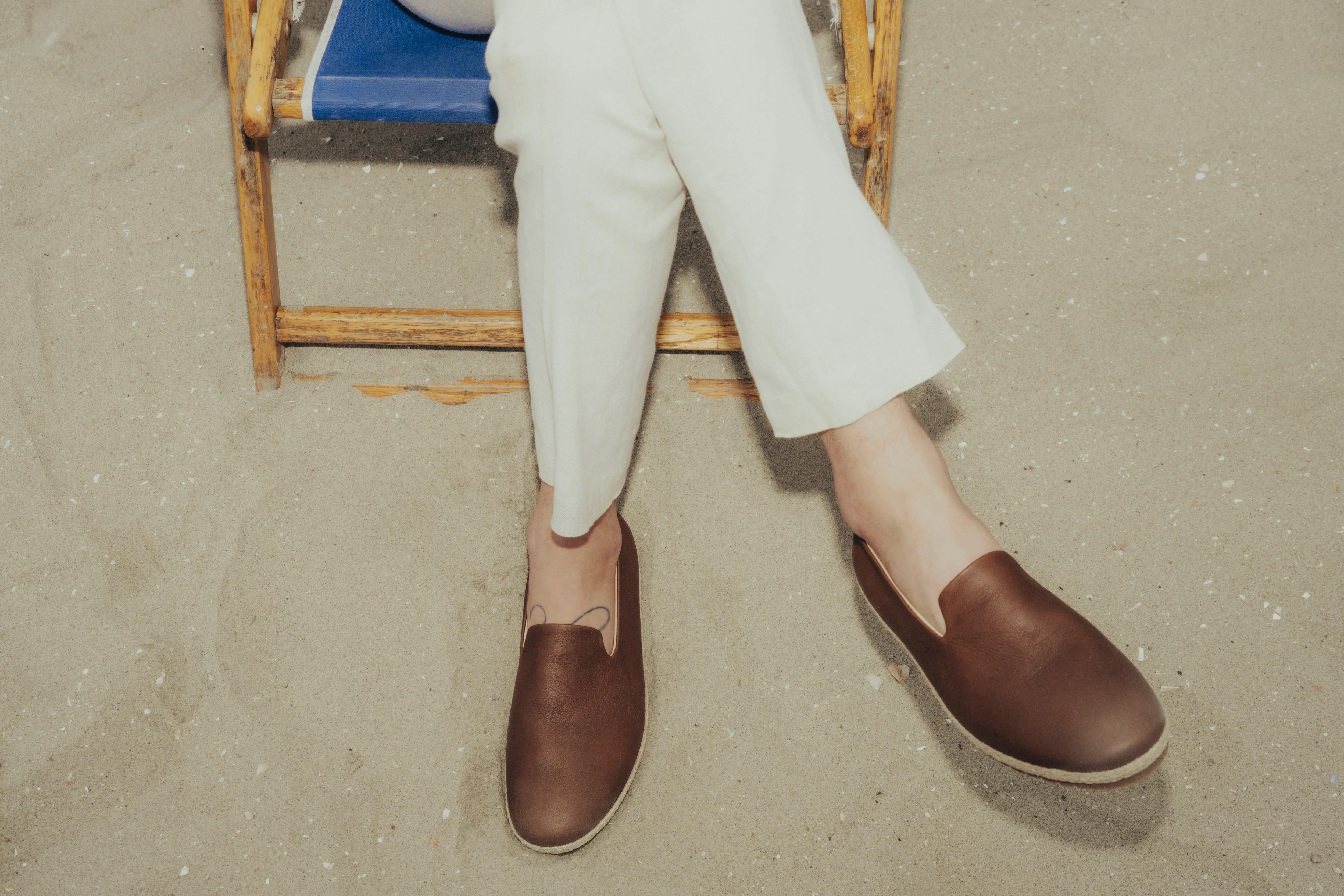 Patara Texas Brown Smoking Slipper