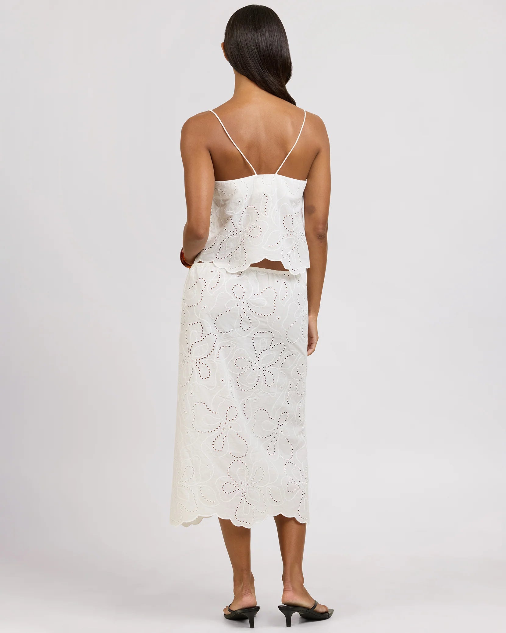 Onia Drawstring Midi Skirt