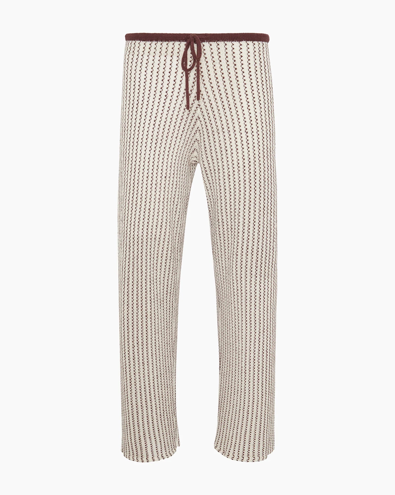 Onia Crochet Knit Drawstring Pant