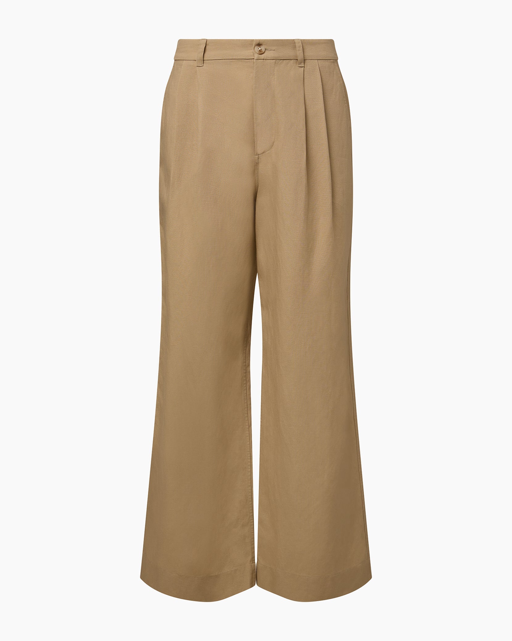 Air Linen Pleated Trouser