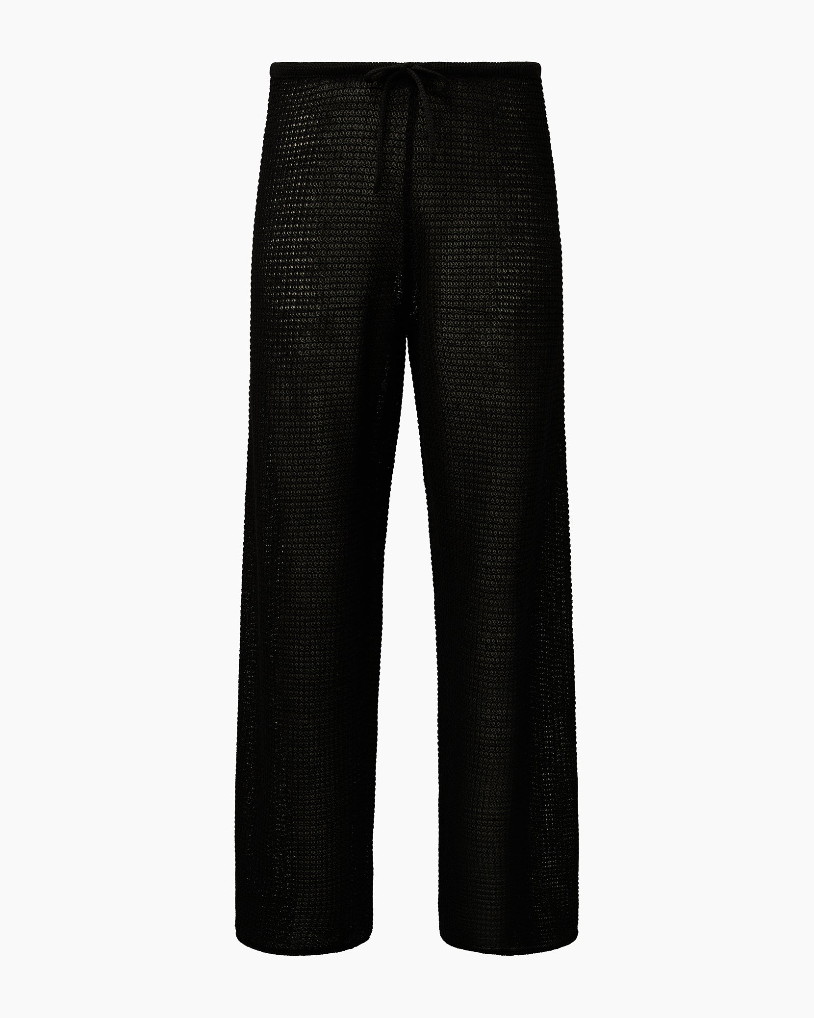 Linen Knit Drawstring Pant