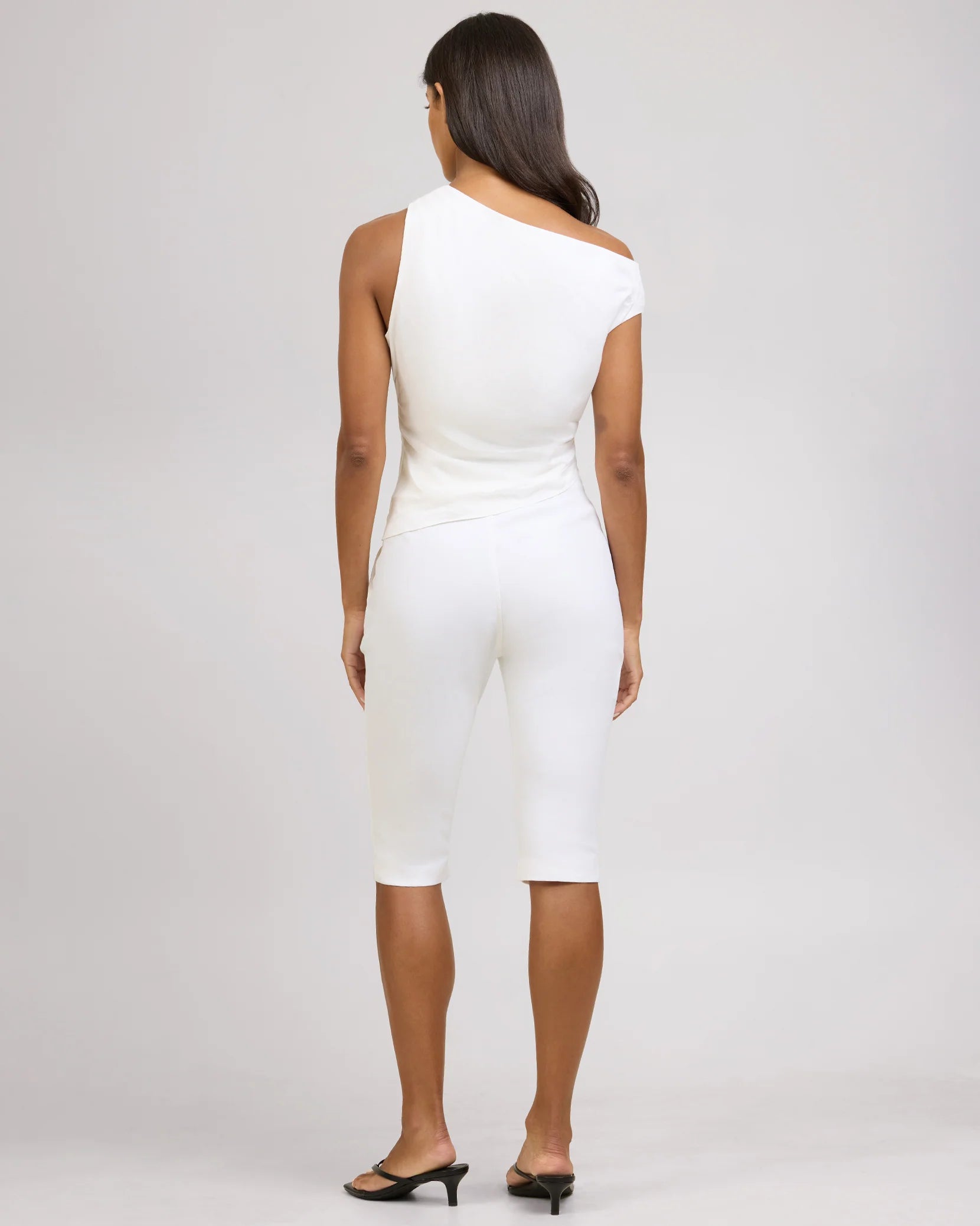 Onia Cold Shoulder Asymmetrical Top