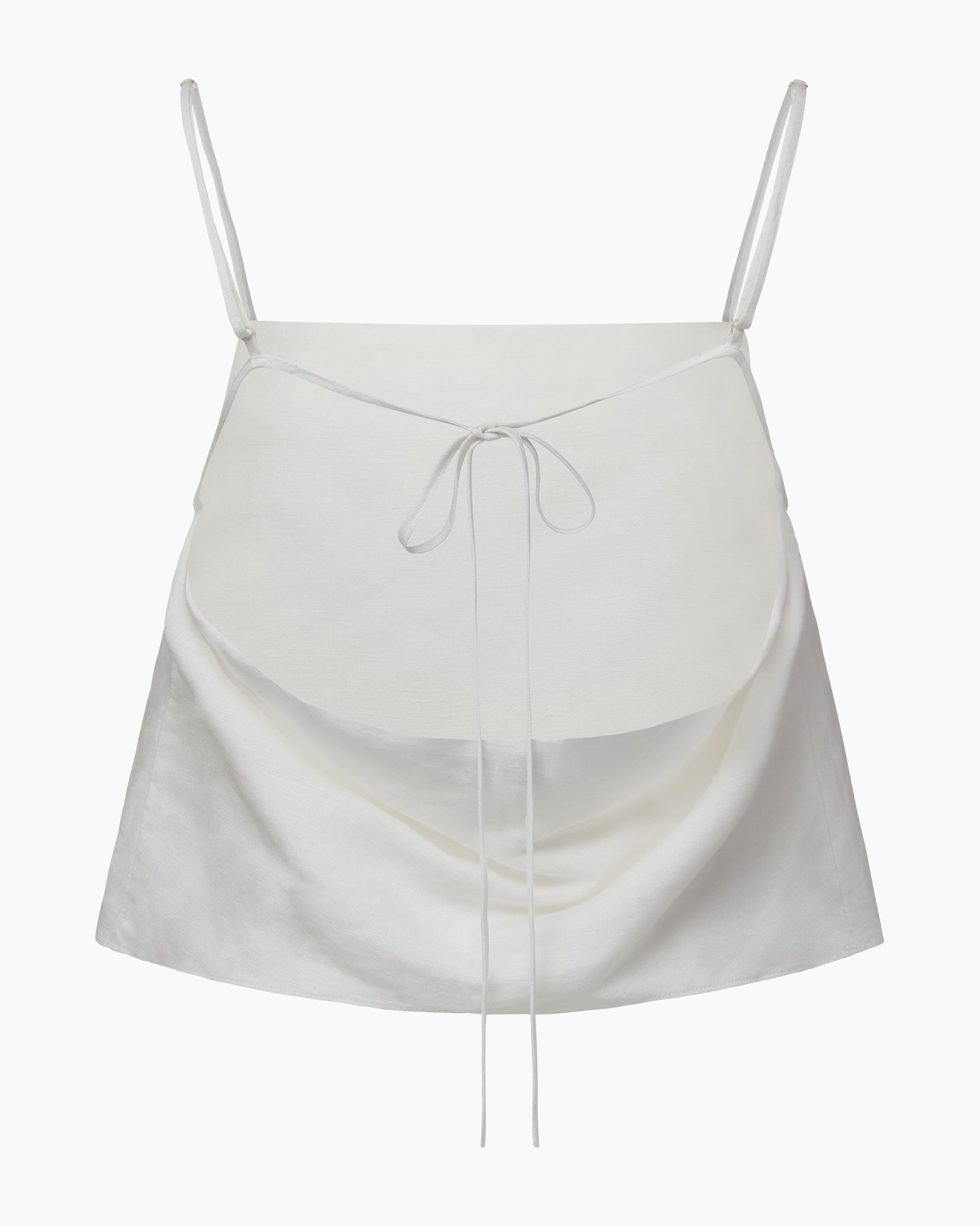 Air Linen Square Neck Tank Top