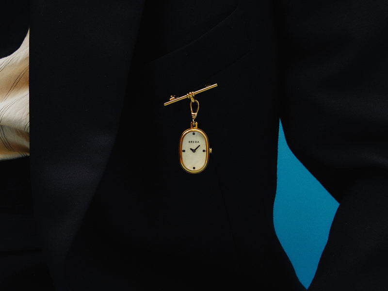 Jane Time Charm - Gold / Champagne